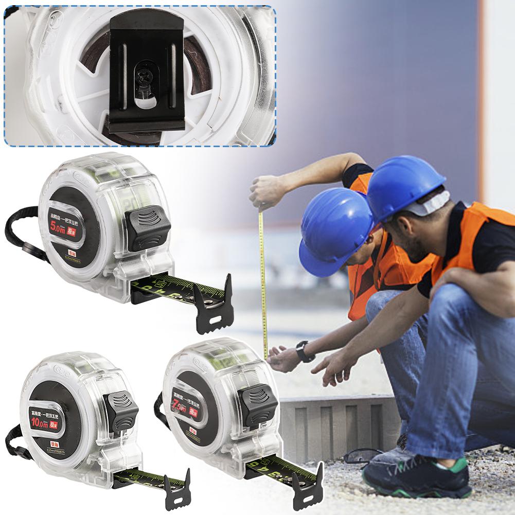 10M Self-Locking Tape Measure  - Tape Dispenser Weighted recension och pris