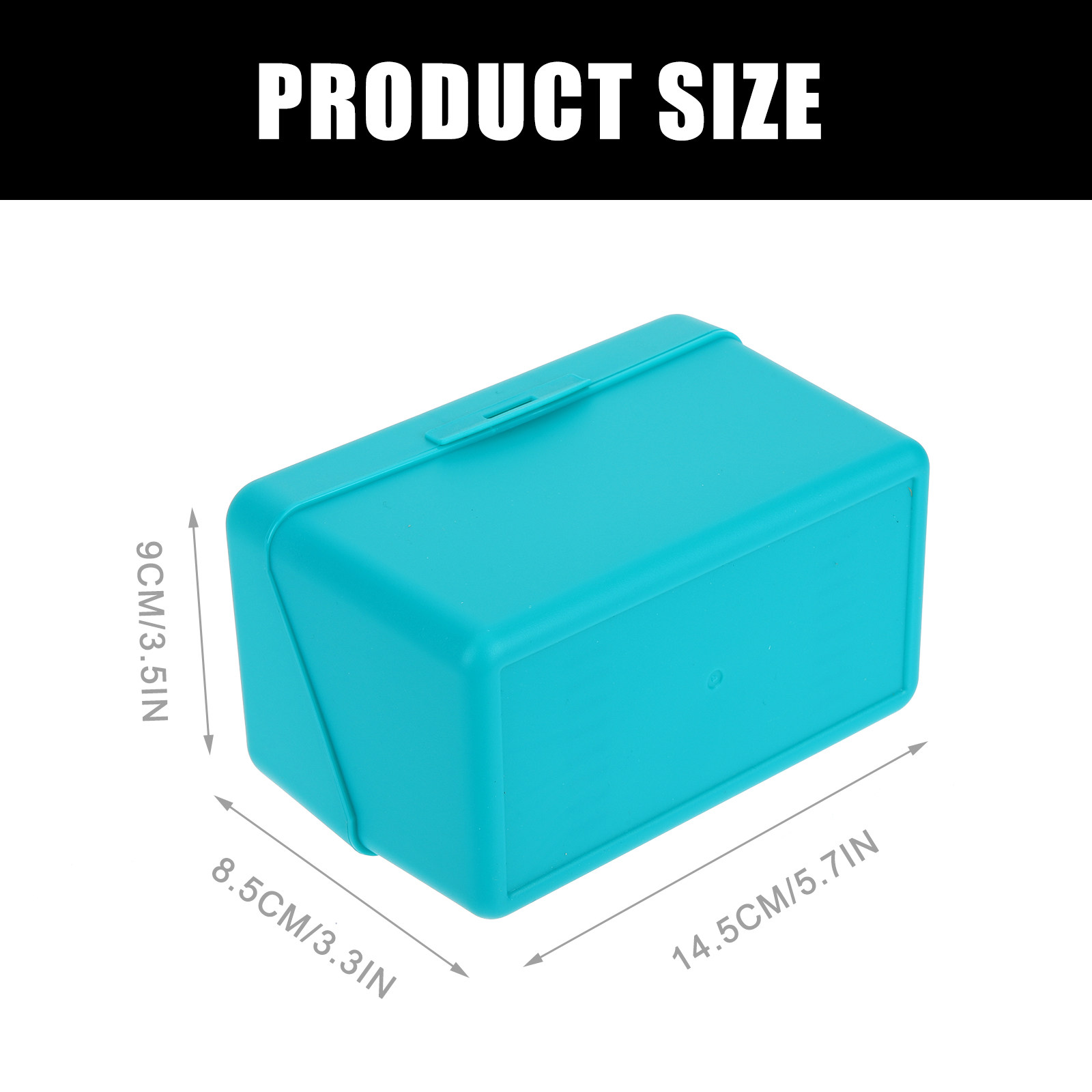 4Pcs Plastic Index Card File B - Card Index Box recension och pris