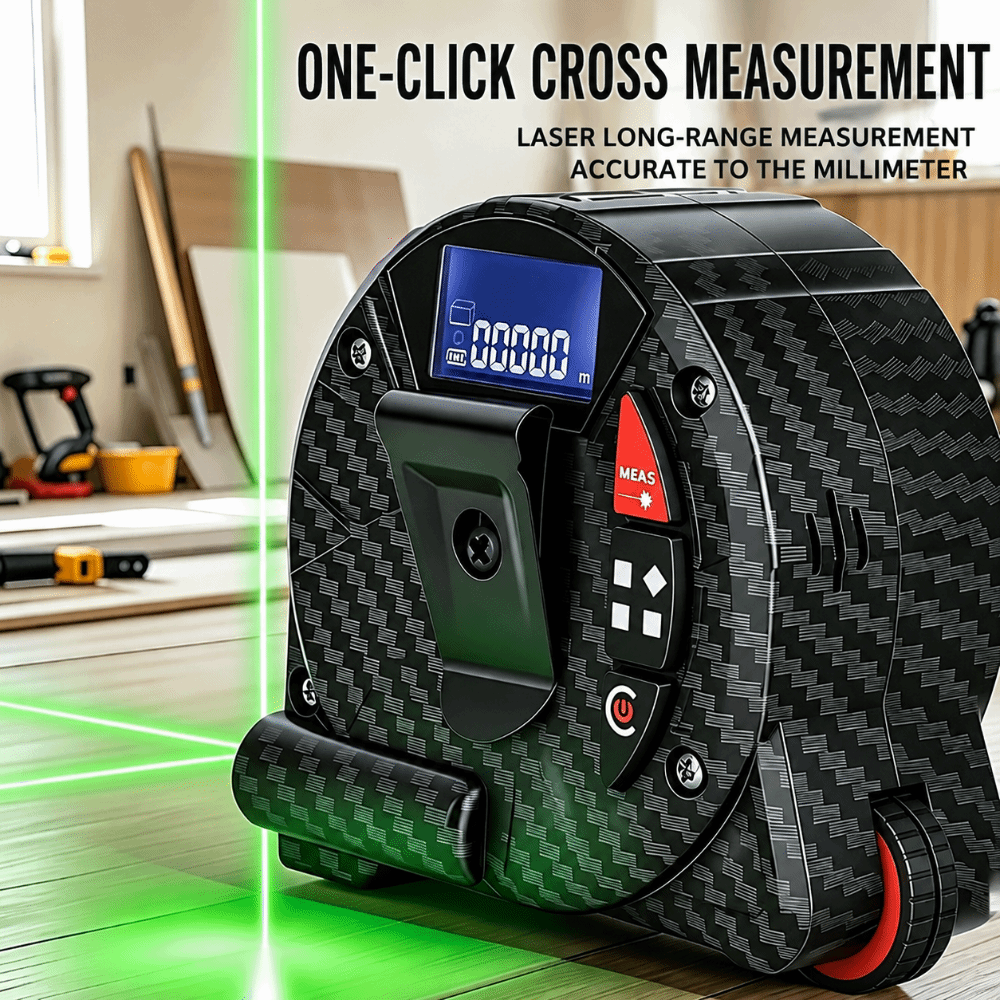3 in 1 5 Meter Tape Measure Th - Tape Dispenser Weighted recension och pris