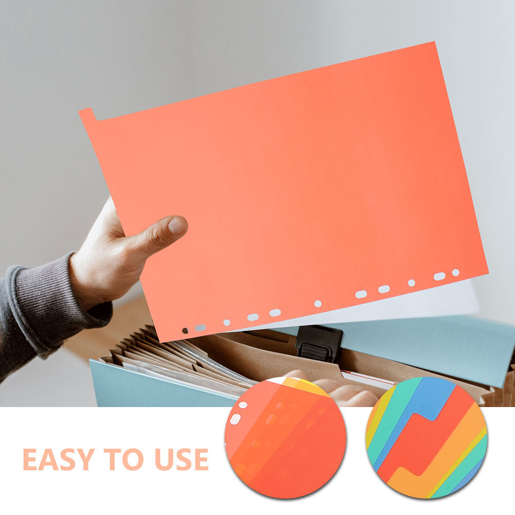 PVC Binder Dividers with Writa - Tab Divider A4 recension och pris