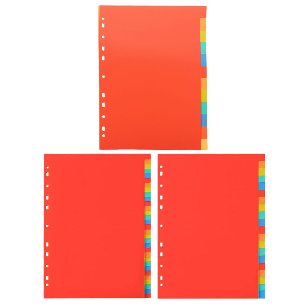 PVC Binder Dividers with Writa - Tab Divider A4 recension och pris